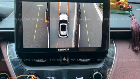 Màn hình Zestech liền camera 360 Z800 Pro+ Toyota Corolla Cross 2020 - nay